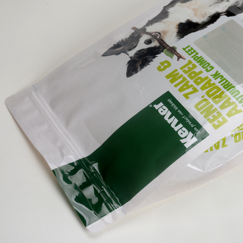 1.5kg 애완 동물 식품 포장 가방 측면 거셋 개 식품 지퍼 가방 플라스틱 라미네이트 냉동 닭고기 고기 포장 주머니