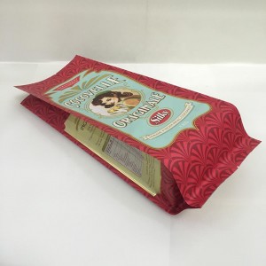 사용자 정의 인쇄 히트 인감 크래프트 종이 커피 콩 포장 종이 봉투와 밸브