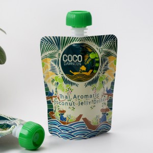 맞춤 스파우트 주머니 젤리 팩 음식 학년 일어 서 식품 포장 가방