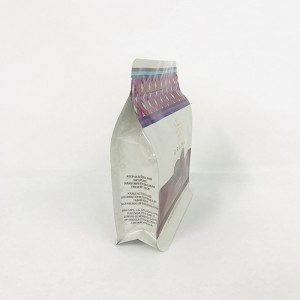 뜨거운 판매 8 사이드 씰 사용자 정의 디자인 로고 인쇄 식품 초콜릿 포장 가방