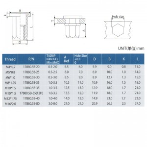플랫 헤드 풀 헥스 바디