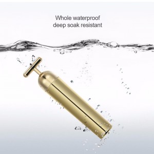 뷰티 바 펄스 페이셜 마사지, T 자형 전기 사인 민감한 피부 얼굴 용 페이스 마사지 툴, 꽉 타감있는 리프트