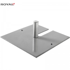 파이프와 드레이프베이스 플레이트