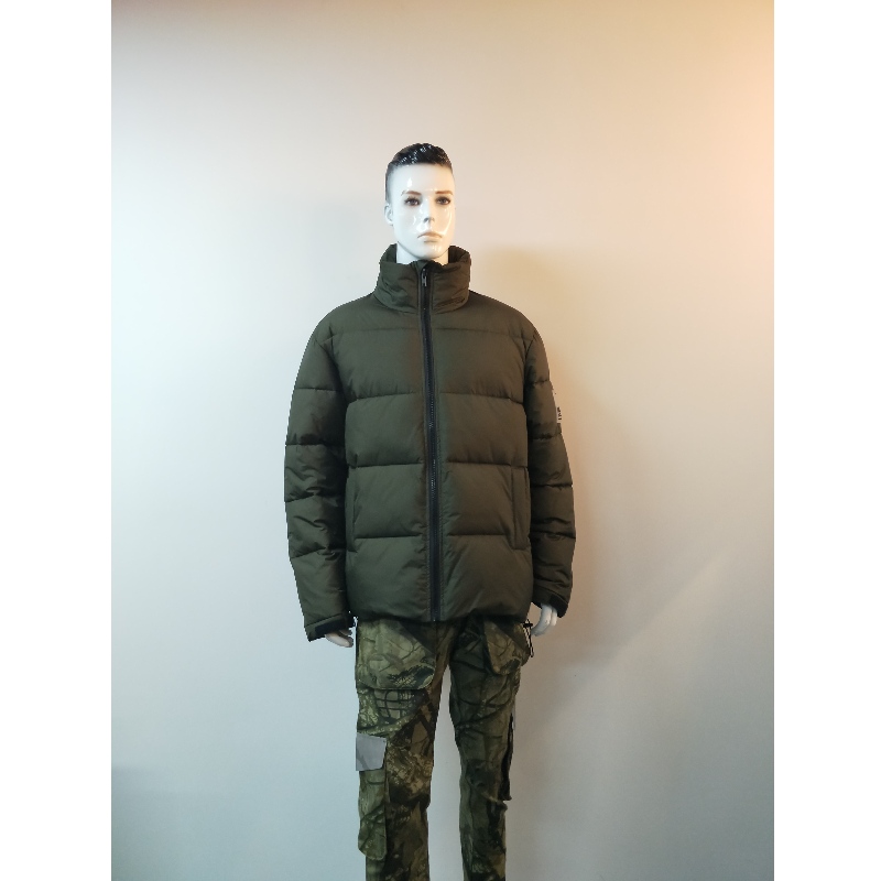 카키 남성 PUFFER JACKET RLMPC0022N