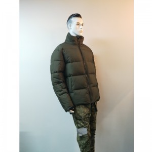 카키 남성 PUFFER JACKET RLMPC0022N