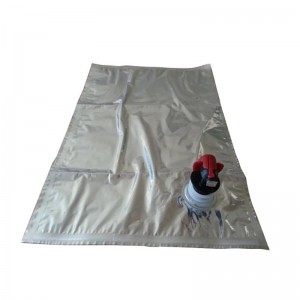 상자 포도주 분배기 주스, 물, 꼭지 벨브를 가진 상자에 기름 부대에있는 5l 부대 알루미늄 호일 포도주 부대