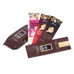 벨브 주석 동점 관례를 가진 1 회분의 커피 봉지 자물쇠 포장 1 회분의 커피 봉지 생분해 공기 환풍 1 회분의 커피 봉지 관례는 편평한 바닥을 인쇄했습니다