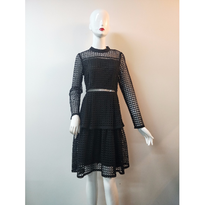 레이디스 레이스 드레스 (블랙 JLWD0038)