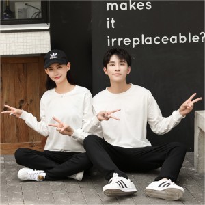 # 8011- 크루 넥 양털 스웨트 셔츠