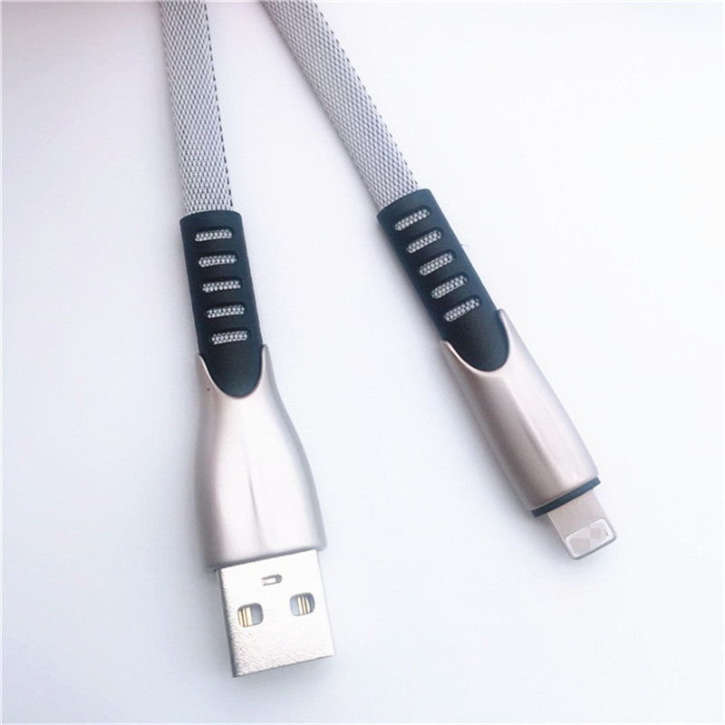 KPS-1001CB 8PIN 도매 1m 강한 빠른 충전 USB 2.0 8pin 충전 및 동기화 케이블