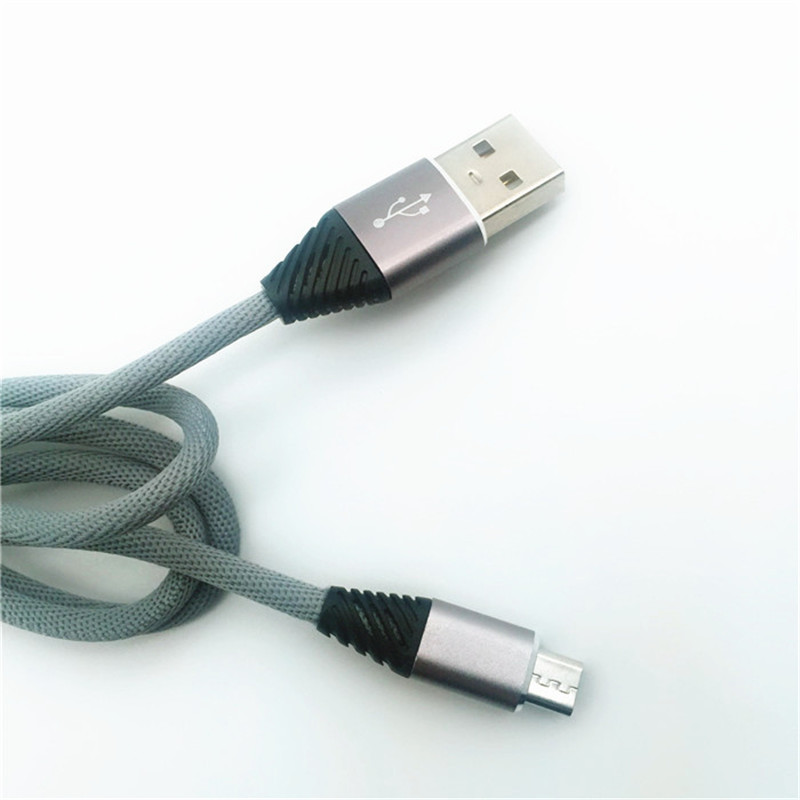 KPS-1004CB 안드로이드를위한 마이크로 주문면 길쌈 1m 2.2a 빠른 책임 마이크로 USB 케이블