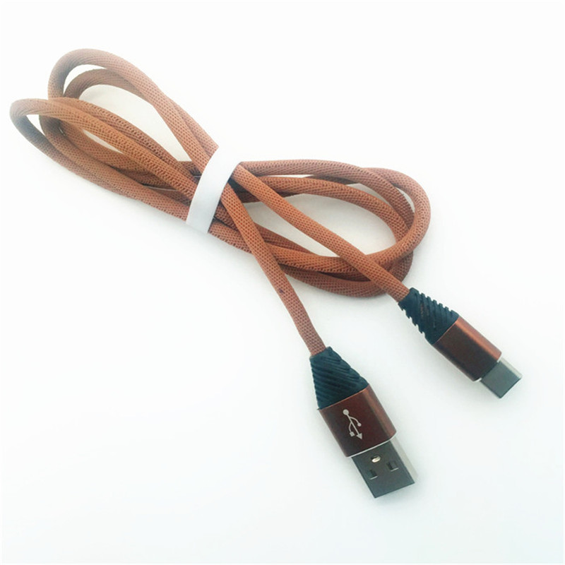 KPS-1004CB TYPE C 1m USB 2.2 고속 충전 유형 c USB 케이블을 직조하는 주문면
