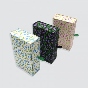 쉬운 잡아 당기기 서랍 유형 주문을 받아서 만들어진 선물은 음식 화장품 선물 상자를 입습니다