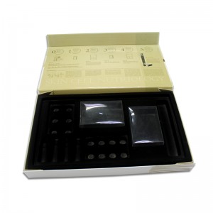 화장품 포장을위한 주문 책 유형 선물 상자