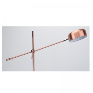 조정 기능과 평평한 받침대가있는 플로어 램프