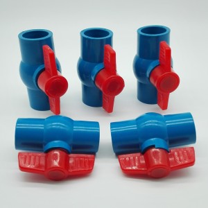 음료수를위한 고압 PVC 8 ​​각형 공 벨브