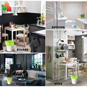 프로모션 사용자 정의 크기 다채로운 저렴한 옥소 100 % 생분해 성 퇴비 옥수수 전분 플라스틱 쓰레기 봉투 롤 가족 / 쇼핑몰