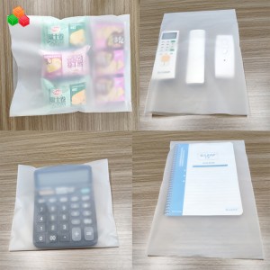 주문을 받아서 만들어진 크기 다 기능 부대 방수 100 % 생물 분해성 옥수수 전분 플라스틱 의복 아이스 캔디 포장 물개 부대