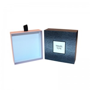 향수를위한 자신의 로고를 가진 마분지 포장 서랍 유형 상자