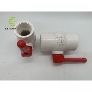 식 수용 고압 PPR 볼 밸브