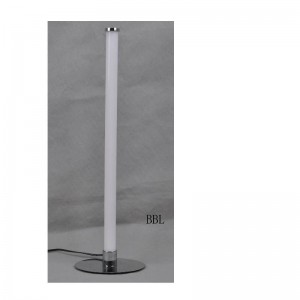 아크릴 스트레이트 튜브가있는 LED 테이블 램프