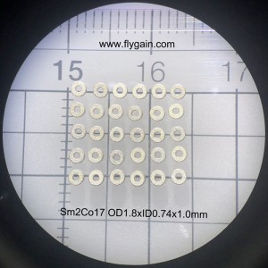 모터를위한 중국 제조자 마이크로 정밀도 작은 자석