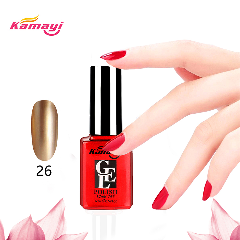 Kamayi 무료 샘플 Uv 젤 매니큐어 12ml 젤 매니큐어