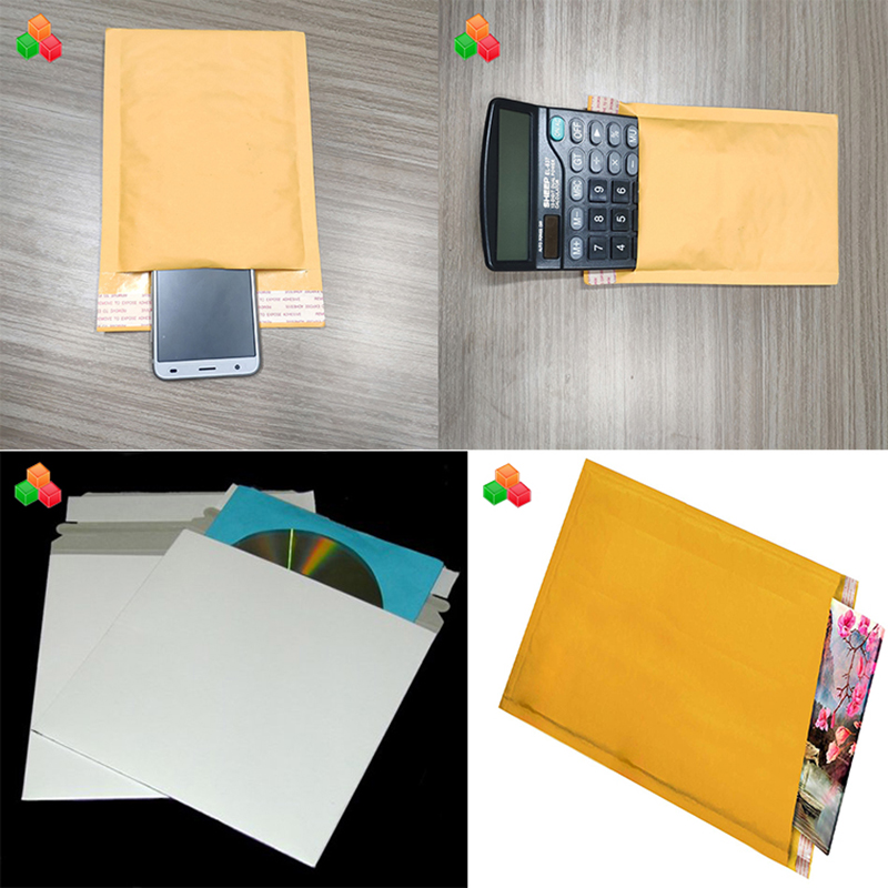 내구성 사용자 정의 크기 안전 충격 방지 크래프트 종이 거품 가방 우편물 패딩 배송 봉투 크래프트 종이 에어백