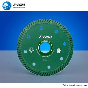 석재 타일 절단 용 중국 드라이 컷 다이아몬드 블레이드