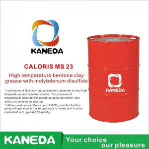 KANEDA CALORIS MS 23 이황화 몰리브덴이 함유 된 고온 벤톤 점토 그리스