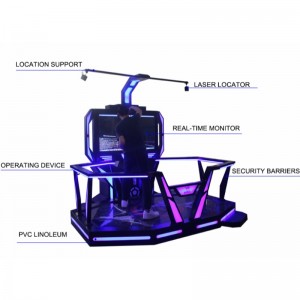 HTC 보행 공간 상호 작용하는 사격 \/ 권투 \/ 세이버 비트 게임 시뮬레이터