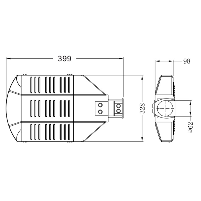 50W 클래식 LED 가로등