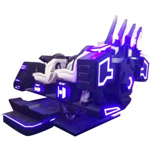 VR 어두운 우주선 뜨거운 판매 오락 가상 현실 경험 좌석 9Dvr 영화관 6 좌석 9dvr 가족