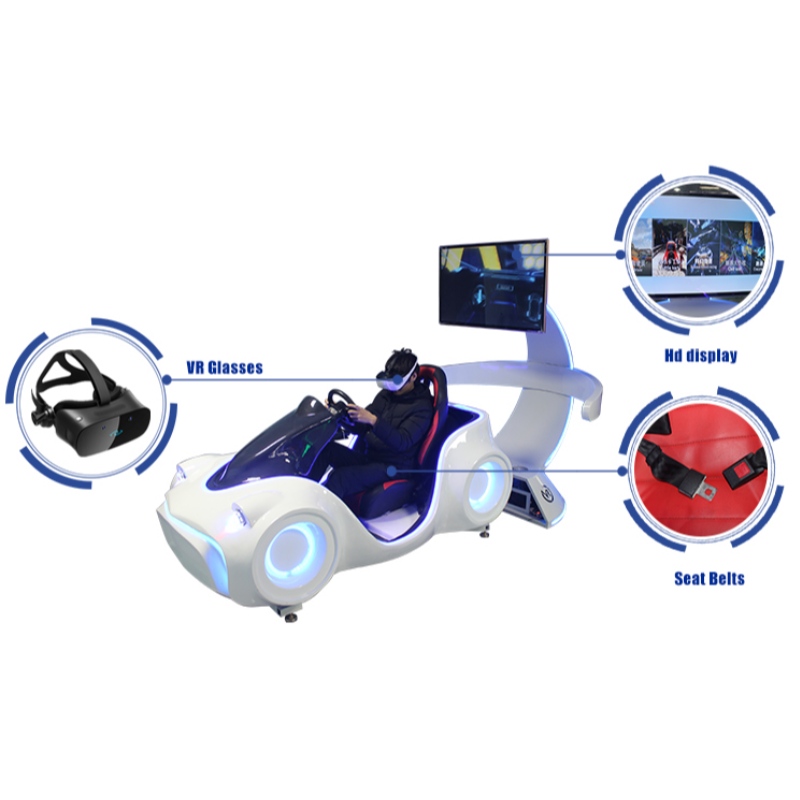 VR 레이싱 글로벌 핫 세일 테마 파크 장비 3 축 3DOF