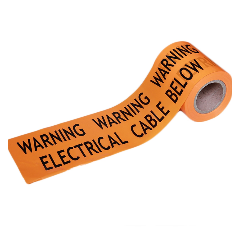 PE 지하 케이블주의 경고 방벽 테이프 감적 바리케이드 테이프를 주문을 받아서 만드십시오