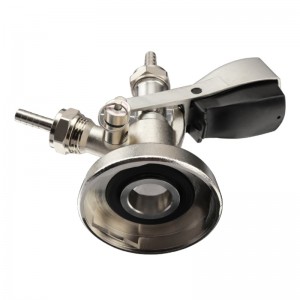 압력 해제 밸브가있는 타입 G 케그 커플러