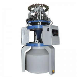 높은 루프 더미 양탄자 도와 원형 편 물기