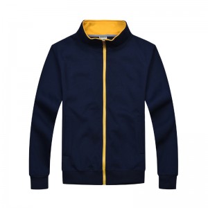 대비 지퍼가있는 # 303-LightWeight 스웨트 셔츠