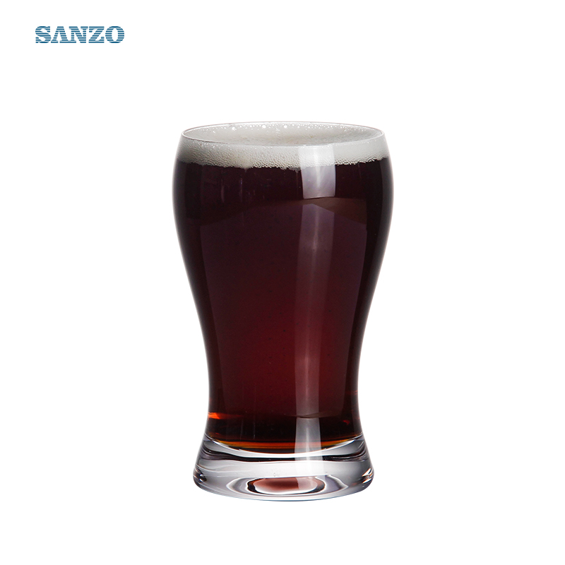 Sanzo 6 조각 맥주 안경 사용자 지정 튤립 맥주 안경 Oem 맥주 유리