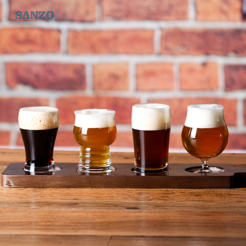 산조 맥주 유리 데칼 맥주 유리 개인화 된 Pilsner 맥주 안경
