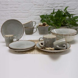 세라믹 간단한 디너 세트