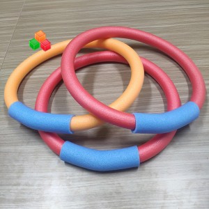 최고의 판매 프로모션 라운드 솔리드 폴리에틸렌 폼 국수 롤 다른 크기 EPE EVA 폼 수영장 국수 튜브