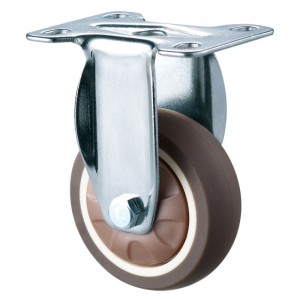 가벼운 의무-소프트 트레드 TPR 휠 14가있는 크롬 도금 하우징