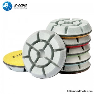 ZL-16KW 건식 수지 콘크리트 바닥 연마 패드