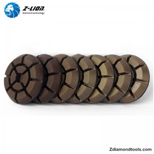 지면 닦는 기계를위한 ZL-16KA 수지 젖은 콘크리트 닦는 패드