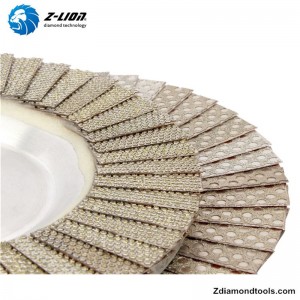 ZL-WMC6401 돌을위한 알루미늄 다이아몬드가는 원판 화강암