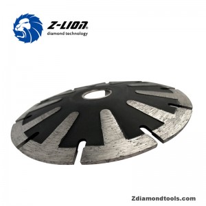 ZL-HB04 인공 석재 용 T 세그먼트 볼록 화강암 블레이드