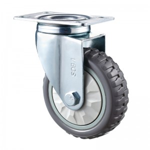 중형 듀티-회색 Diamand TPE 휠이있는 크롬 도금 하우징