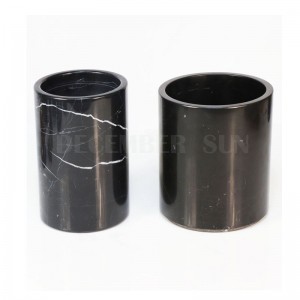 검은 대리석 와인 쿨러