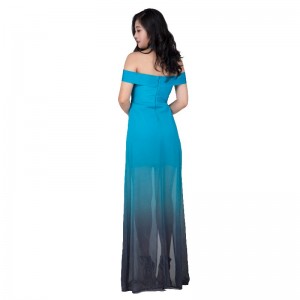 플래시 페이드 쉬폰 붕대 스커트